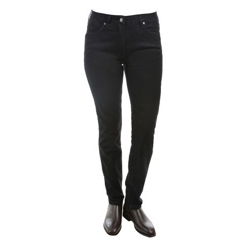 Thomas Cook Womens Lynda Slim Leg Wonder Jeans Mid-Reg-Slim (TCP2215085) Black 8