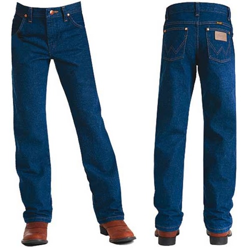 Wrangler Boys Junior Original ProRodeo Regular Fit Jeans (13MWZJPREG) Prewashed Indigo