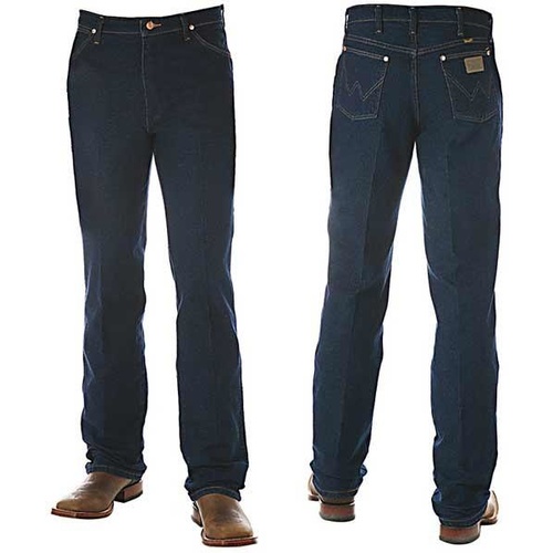 Buy Wrangler Mens Western Bootcut Stretch Jeans (947STR32) Navy Online ...