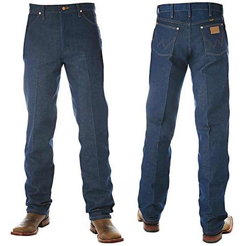 Wrangler Mens Cowboy Cut Original Fit Jeans (13MWZ) Rigid Indigo