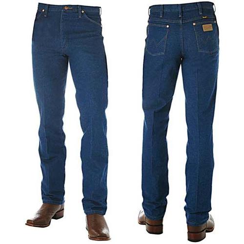 Wrangler Mens Cowboy Cut Slim Fit Pre Washed Jeans (936PWD)