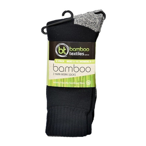 Bamboo Textiles 3-Yarn Socks 2 pack (070362539 )