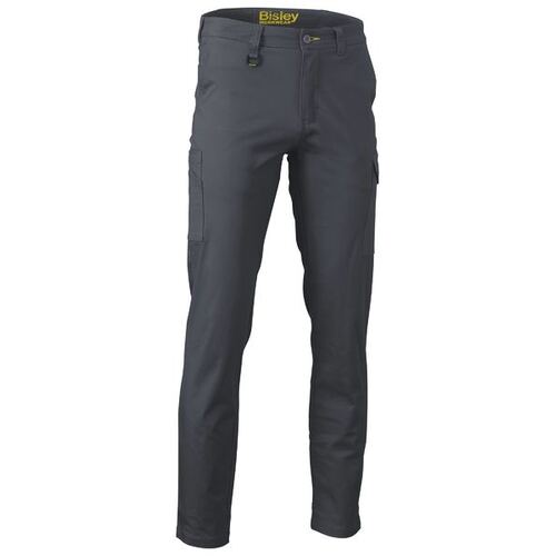 Bisley Mens Cotton Drill Cargo Pants (BPC6008_BCCG) Charcoal 92R [SD]