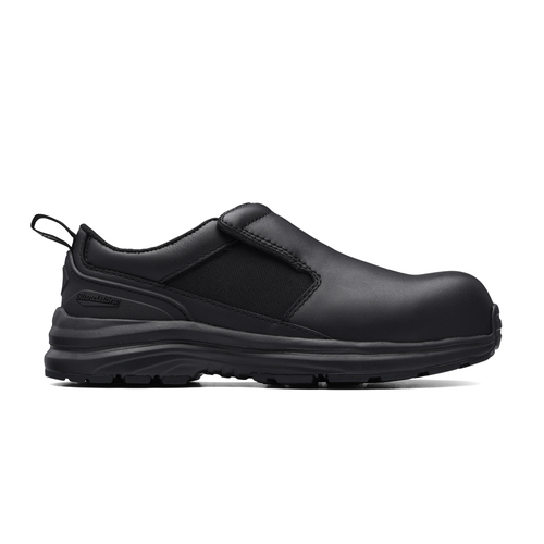 Blundstone Womens 886 Safety Slip-on Shoe (886) Black 