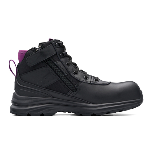 Blundstone Womens 887 Safety Joggers (887) Black/Purple 5