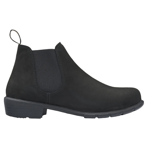 Blundstone Womens Ankle Boots (1977) Black Nubuck 3 [AD]