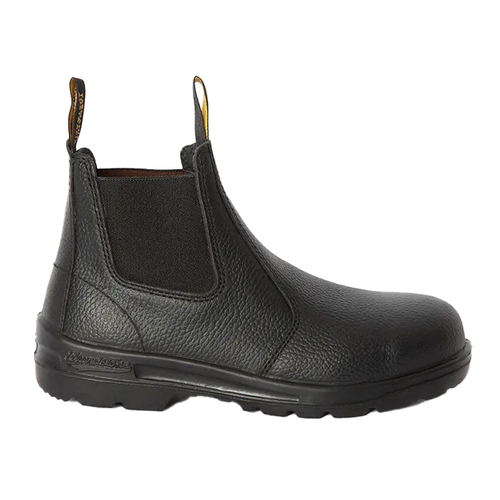 Blundstone Unisex Elastic Sided Safety Boots (330) Black 7.5 [GD]