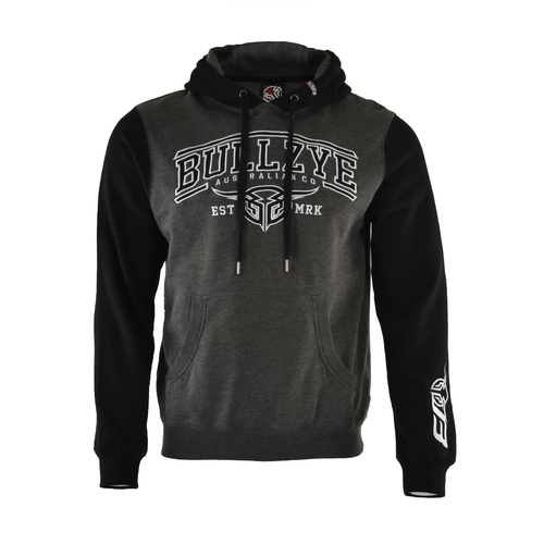 Bullzye Mens Detour Pullover Hoodie (B1W1512031) Charcoal Marle [SD]