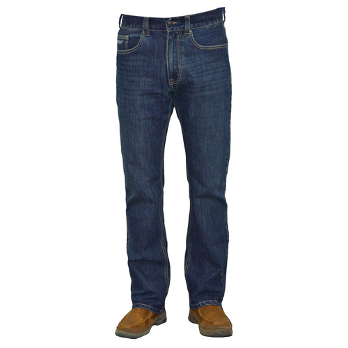 Bullzye Mens Trigger Denim Jeans (BCP1200041) Blue River