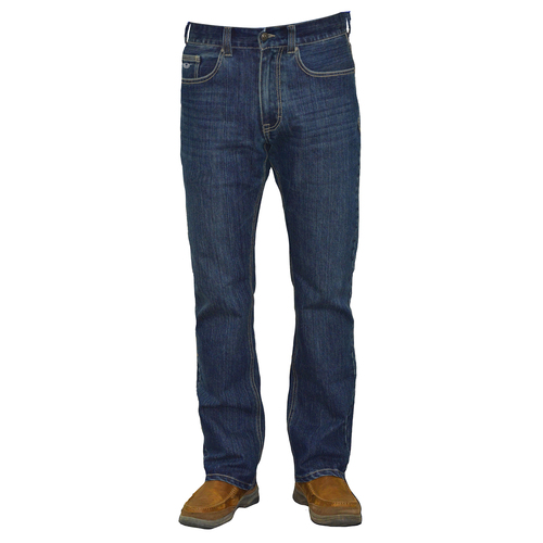 Bullzye Mens Trigger Denim Jeans (BCP1200041) Mid Wash 30