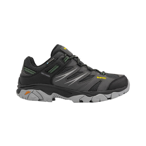 Hi-Tec Mens Tarantula Low WP Hiking Shoes (HOMTA300) Darkshade/Citron/Ivy 8