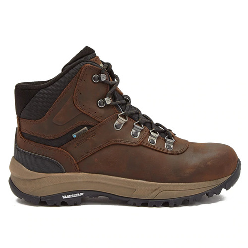 Hi-Tec Mens Altitude VI i WP Hiking Boots (HOMAE650) Dark Chocolate/Dark Taupe/Black 8