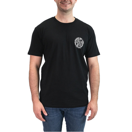 Fare & Dinkum Mens Livestock T-Shirt (PP.LVESCKMNS.BLK) Black [GD]