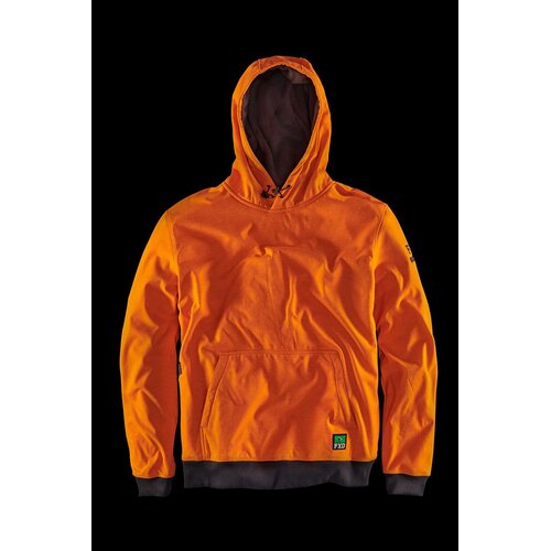 FXD Mens WF-1 Bonded Membrane Fleece Hi Vis Hoodie (FX01903500) Orange