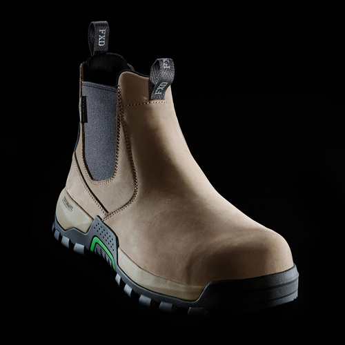 FXD Mens WB-4 Slip-On Safety Boots (FXWB4) Stone 7