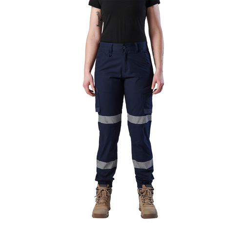 FXD Womens Cuffed Taped Work Pants (WP-8WT) Navy 6