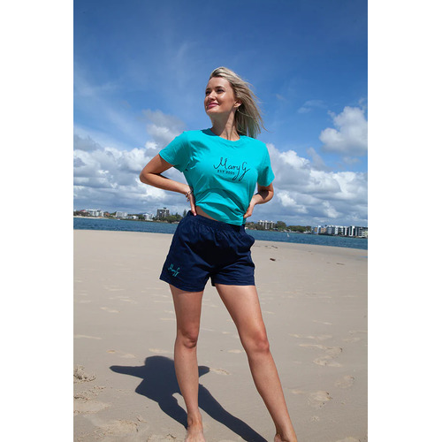 MaryG Womens T-Shirt (MGESTLT) Turquoise 10 [GD]