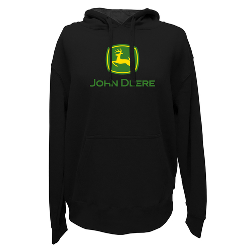John Deere Mens JD Logo Fleece Hoodie (13020000BK03) Black S