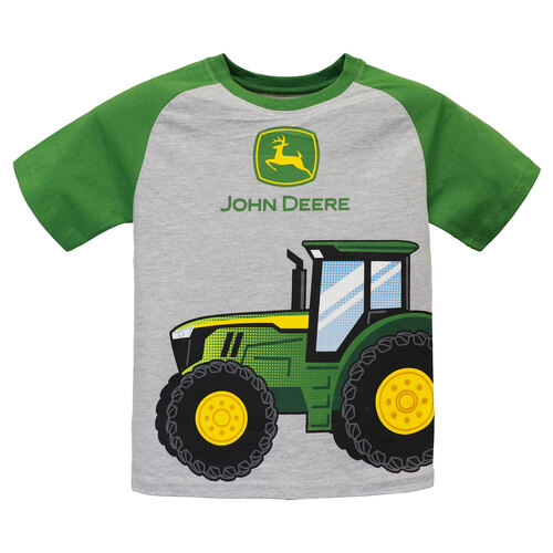 John Deere Childrens Tractor Tee (MCPB3T317H05) Grey 5 