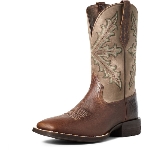 Ariat Mens Qualifier Champ Boots (10035901) Brown/Rosin Tan [SD]
