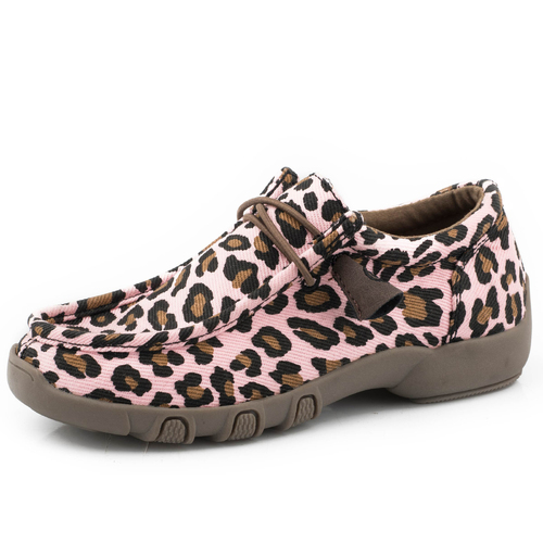 Roper Childrens Chillin Shoes (18791969) Pink Leopard [SD]