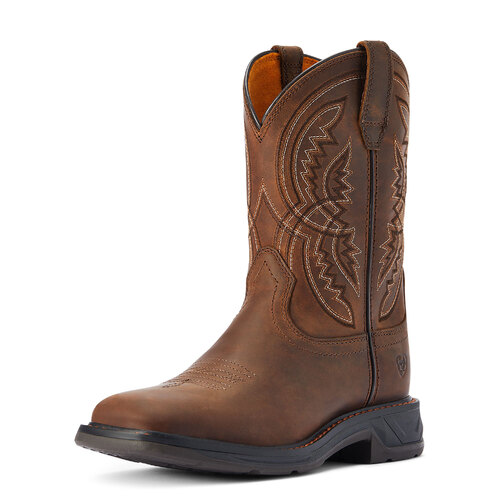 Ariat Youth Workhog XT Coil Boots (10042412) Dirt Roads 11 [SD]