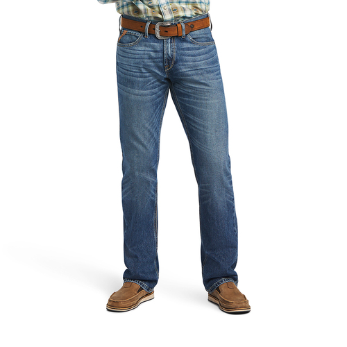Ariat Mens M7 Slim Fit Merrick Straight Leg Jeans (10040498) Branson 40x32 [SD]