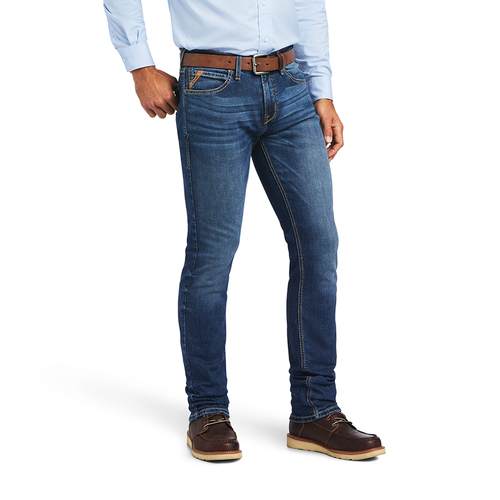 Ariat Mens M8 Modern TEKStretch Bodine Slim Leg Jeans (10040500) Kelton 40x32 [SD]
