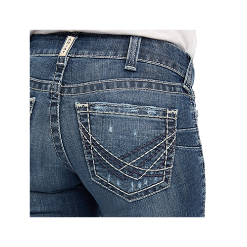 Buy Ariat Womens R.E.A.L. Mid Rise Bootcut Raquel Jeans (10041061) Canadian  [SD] Online Australia