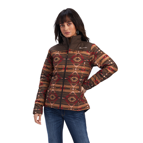 Ariat Womens R.E.A.L. Crius Insulated Jacket (10041582) Canyonlands Print [SD]