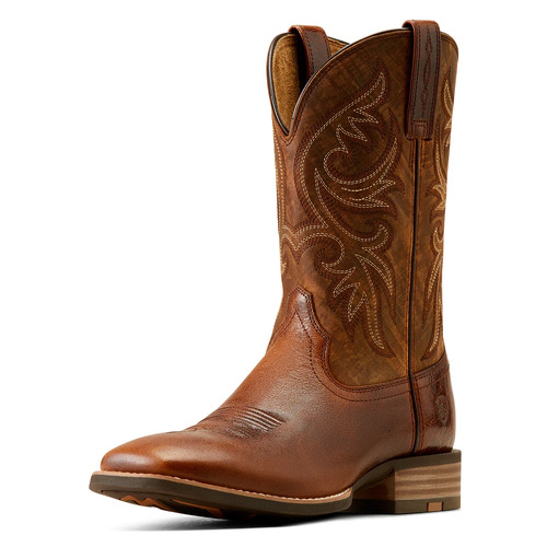 Ariat Mens Slingshot Boots (10050936) Beasty Brown/Rugged Tan 9EE