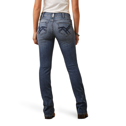 Ariat Womens R.E.A.L. Perfect Rise Phoebe Bootcut Jeans (10045361) Canadian 33S [SD]