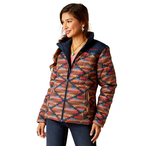 Ariat Womens Crius Insulated Jacket (10046682) Mirage Print XS