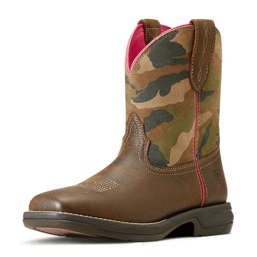 Ariat Womens Anthem Shortie Myra Boots (10046943) Brown Bomber/Casually Camo 6.5C [SD]