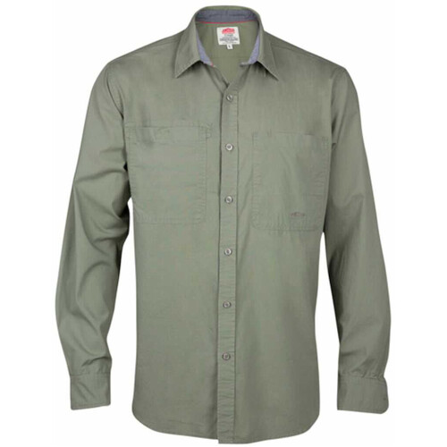 Jonsson Mens Actionfit Stretch L/S Shirt (S1707) (SA1707)