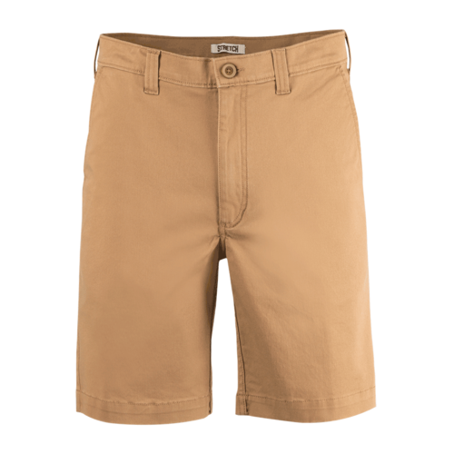 Jonsson Mens Flat Front Chino Shorts (SA1713)  [GD]