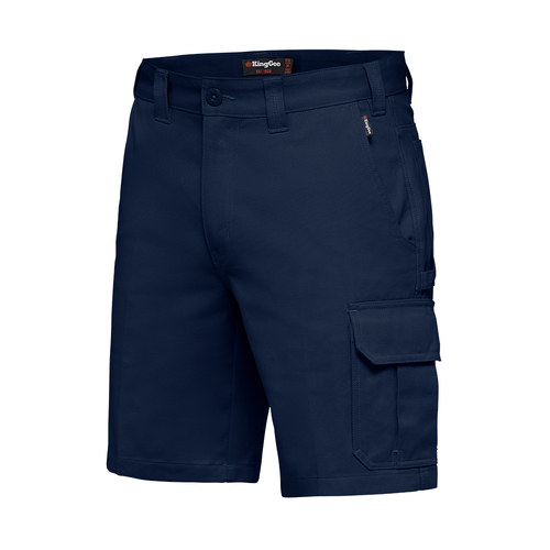 KingGee Mens Worker Shorts (K17100) Navy 82 [GD]