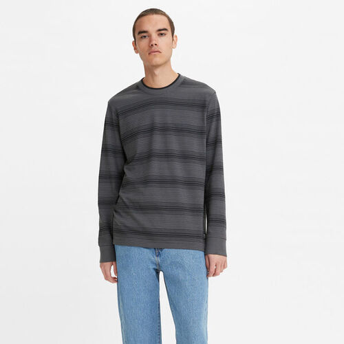 Levi's Mens L/S Tipped Top (36243-0002) Grey Ore [SD]