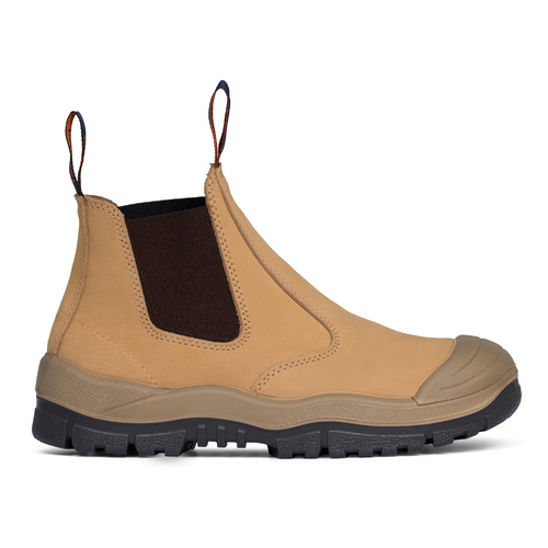 Mongrel Elastic Sided Safety Boots w/ Scuff Cap (440050) Wheat 7