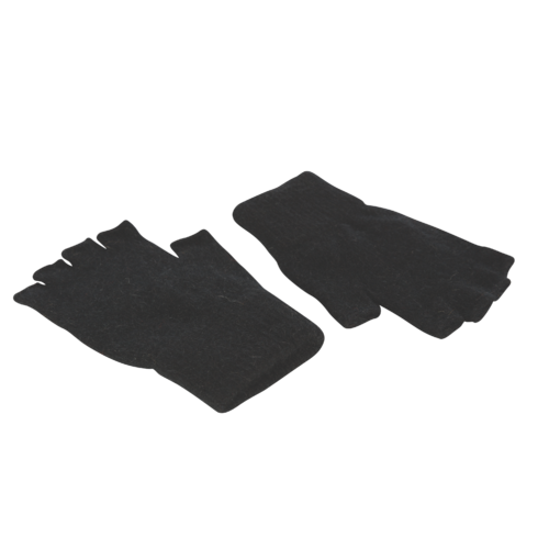 MKM Possum Fingerless Gloves (MX103) Black [SD]