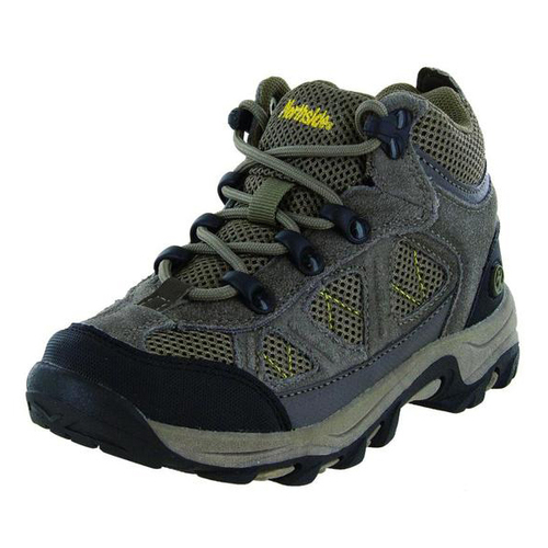 Northside Boys Caldera Mid Jr Hiking Boots (N313218B238) Stone/Yellow