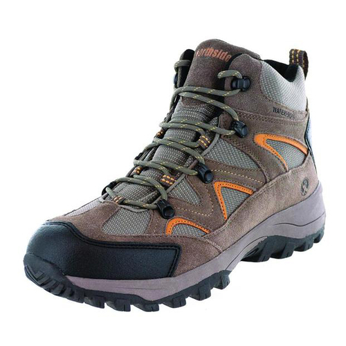 Northside Mens Snohomish Mid Wide Hiking Boots (N314917M289) Tan/Dark Honey