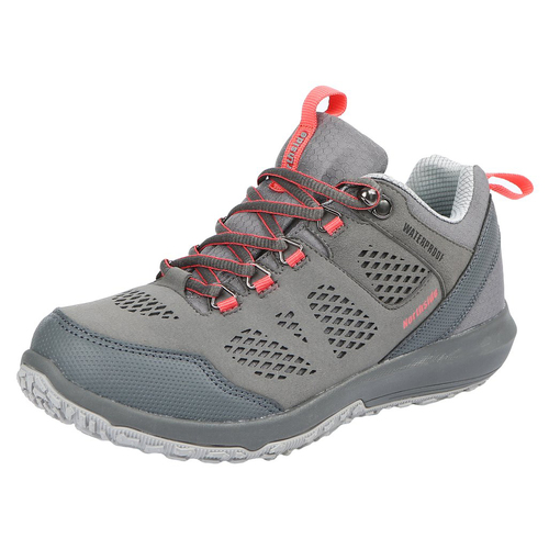 Northside Womens Benton Low WP Hiking Boots (N321887W944) Gray/Coral