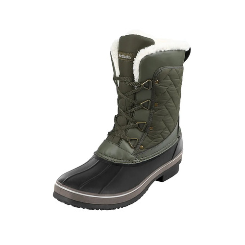 Northside Womens Modesto WP Polar Boots (N918087W310) Olive 7 [GD]