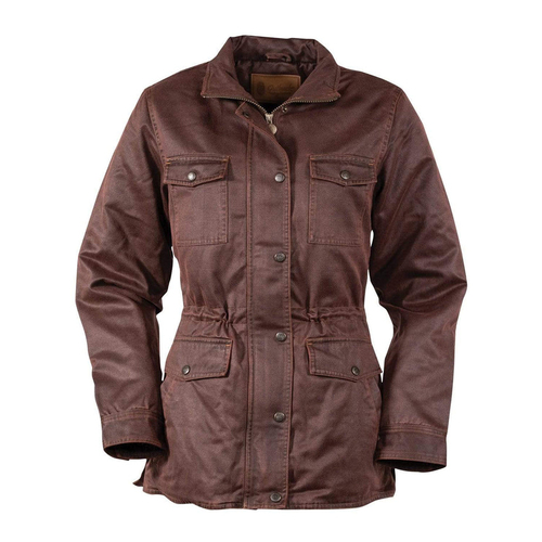 Outback Trading Womens Addison Jacket (29693) Burnt Red [SD]