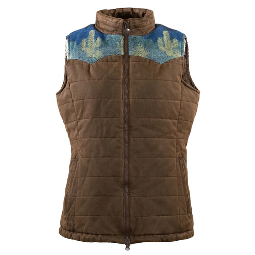 Outback Trading Womens Aspen Vest (29820) Brown S