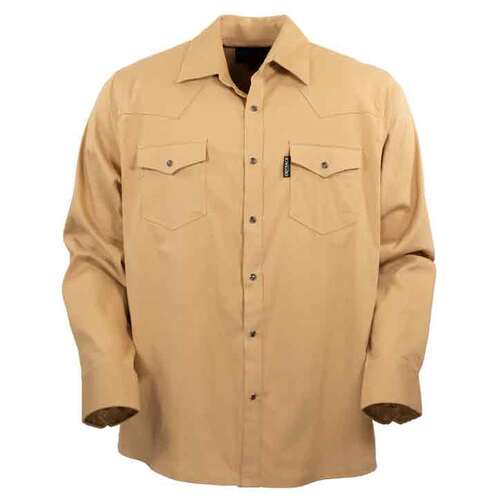 Outback Trading Mens Everett Shirt (42731) Tan L