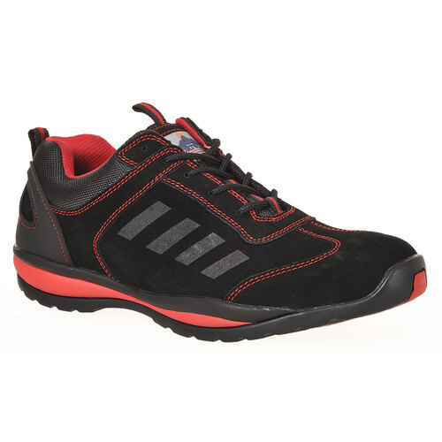 Portwest Mens Lusum Safety Trainer (FW34) Red 4