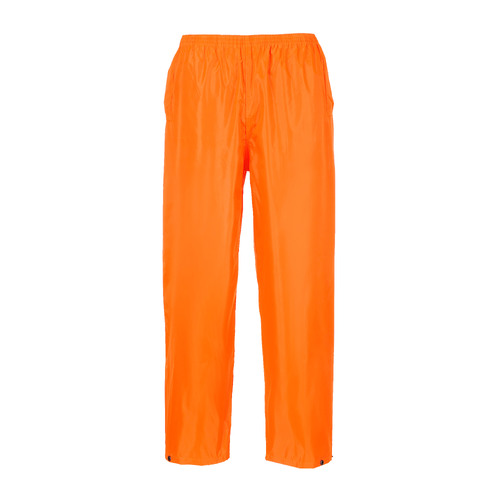 Portwest Mens Rain Trousers (S441ORR) Orange 2XL [GD]