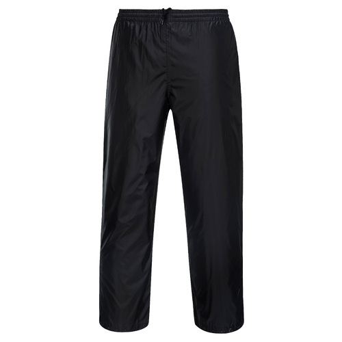Portwest Mens Monsoon Packable Pants (K8031BKR) Black S [GD]